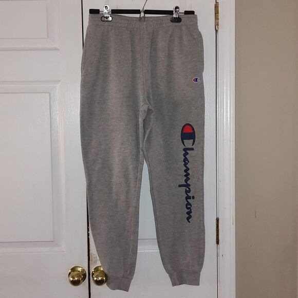 Kids Champion gray sweatpants  Sz XL - Picture 1 of 5